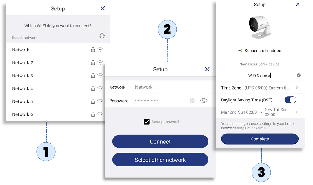 Lorex Camera WiFi Setup