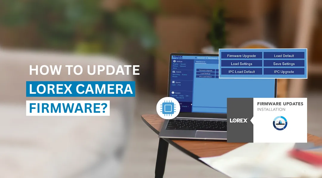 Lorex camera firmaware update