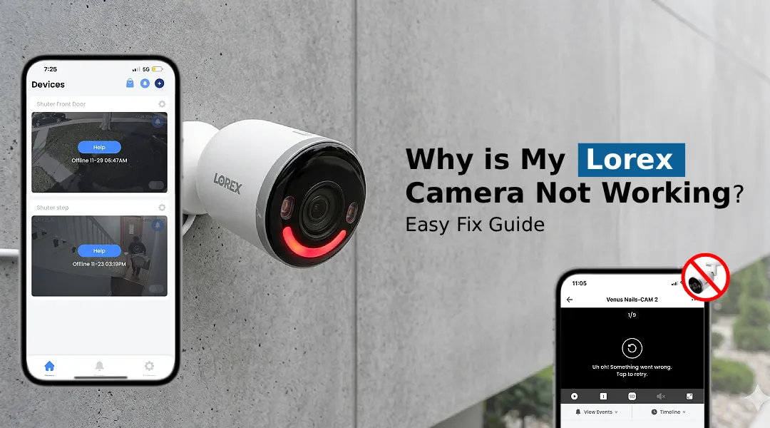 Lorex Camera Not Working