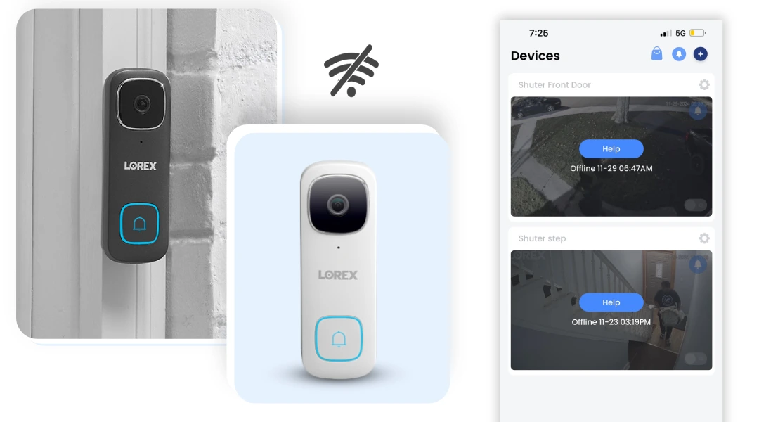 Lorex Doorbell Camera Offline